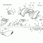 A18YAP20A8/N8 PHOENIX 200 Body, cab and seat - a18yap20a8  /  n8 (49atvcab09...