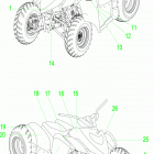 PHOENIX 200 Body, decals - a20yap20a4  /  n4 (a00050)