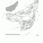 A19DCE87AK 900 ACE EPS XC Body, bumper, front - a19dce87ak (100662)
