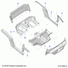 ATV RGR 150 EFI MD Body, floor and rocker panels - a20hzb15n1  /  n2 ...