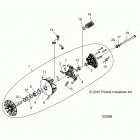 A19DCE87AK 900 ACE EPS XC Drive train, clutch, primary - a19dce87ak (100296)