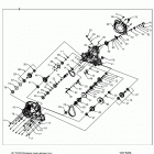 SCRAMBLER XP 1000 55 Drive train, main gearcase - a21sge95fk  /  s95ck ...
