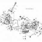 A19YAK05B7/B6/N7/N6 OUTLAW 50 Engine, crankcase - a19yak05b7  /  b6  /  n7  /  n...
