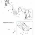 SPORTSMAN TOURING 570 EPS EU 3PC Body, seat - a20sde57k5 [100503]