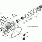A18YAP20A8/N8 PHOENIX 200 Drive train, rear drive assembly - a18yap20a8  /  ...