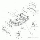 A18SWS57C1/C2/E2 SPORTSMAN 570 X2 EPS TRACTOR Body, box, rear - a18sws57c1  /  c2  /  e2 (49atvb...