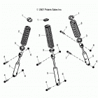 A18YAP20A8/N8 PHOENIX 200 Suspension, shocks - a18yap20a8  /  n8 (49atvsusp0...