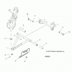 A18SWE57B1 SPORTSMAN 570 EFI X2 EPS Suspension, a-arm and strut mounting - a18swe57b1 ...