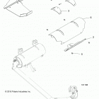 A19DAE57A4 ACE 570 Engine, exhaust system shields - a19dae57a4 (10118...