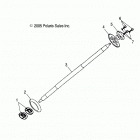A19YAK05B7/B6/N7/N6 OUTLAW 50 Wheels, rear axle - a19yak05b7  /  b6  /  n7  /  n...