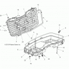 A19SYS95CH SPORTSMAN TOURING TRACTOR 1000 Body, front cargo box - a19sys95ch (49atvbox11sp85...