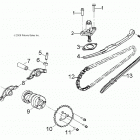 A19YAK11B7/B6/N7/N6 OUTLAW 110 Engine, cam chain - a19yak11b7  /  b6  /  n7  /  n...