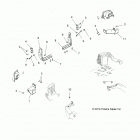 A18SWS57C1/C2/E2 SPORTSMAN 570 X2 EPS TRACTOR Body, tailgate brackets - a18sws57c1  /  c2  /  e2...