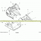 A19SYS95CH SPORTSMAN TOURING TRACTOR 1000 Body, headlight pod - a19sys95ch (100882)