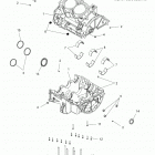 A18SVE95BR SCRAMBLER XP 1000 Engine, crankcase - a18sve95br