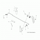 A18SWS57C1/C2/E2 SPORTSMAN 570 X2 EPS TRACTOR Drive train, gear selector - a18sws57c1  /  c2  / ...