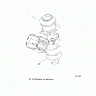 A19DAE57A4 ACE 570 Engine, fuel injector 2521068 o-rings - a19dae57a4...