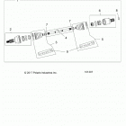 A18SVE95BR SCRAMBLER XP 1000 Drive train, drive shaft, front - a18sve95br (1013...