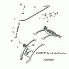 A18SXE95FR SPORTSMAN 1000 XP EU Suspension, stabilizer bar - a18sxe95fr (c100809)