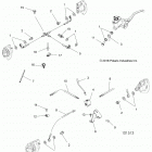 SPORTSMAN XP Brakes, brake lines - a20sye95ad  /  cad [101513]