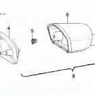 A19YAF11B5/N5 SPORTSMAN 110 Electrical, taillight - a19yaf11b5  /  n5 (49atvhe...