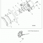 A19SXM95AL SPORTSMAN XP 1000 HIGH LIFTER Brakes, front caliper - a19sxm95al