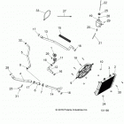 SPORTSMAN TOURING 570 PREMIUM Engine, cooling system - a20sje57ax  /  bx (101198...