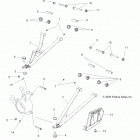 SCRAMBLER XP Suspension, front a-arms - a20sve95kr (49atvsuspfr...