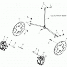 A18YAP20A8/N8 PHOENIX 200 Brakes, front - a18yap20a8  /  n8 (49atvbrakefrt13...