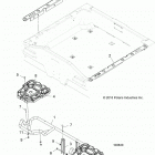 SPORTSMAN 570 6X6 Body, rear rack and box side rails - a20s6e57a1  /...