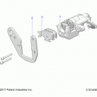 ACE 150 EFI MD WHITE Brakes, rear caliper -  a20hab15n2 (c101406)
