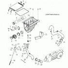 A18YAP20A8/N8 PHOENIX 200 Engine, air intake system - a18yap20a8  /  n8 (49a...