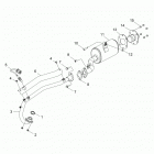 OUTLAW 110 Engine, exhaust - a20yak11b7  /  b6  /  n7  /  n6 ...