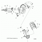A19SYS95CH SPORTSMAN TOURING TRACTOR 1000 Engine, exhaust - a19sys95ch (100365)