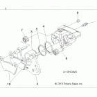 A19DAE57A4 ACE 570 Brakes, caliper, front - a19dae57a4 (49rgrcaliper1...