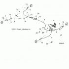 A19DCE87AK 900 ACE EPS XC Brakes, brake lines and master cylinder - a19dce87...