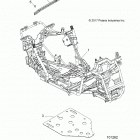 A18DAA50B7 ACE 500 SOHC Chassis, main frame and skid plate - a18daa50b7 (1...