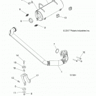 A19DAE57A4 ACE 570 Engine, exhaust system - a19dae57a4