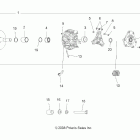 A18SVE95FR SCRAMBLER XP 1000 EU Drive train, primary clutch - a18sve95fr (49atvclu...