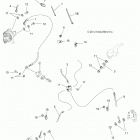 A18SHD57B9/E57BB/E57BS SPORTSMAN 570 SP Brakes, brake lines - a18shd57b9  /  e57bb  /  e57...