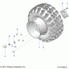 ACE 150 EFI Wheels, rear - a20hab15a2 (101426-2)