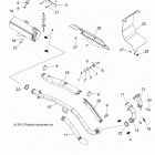 A18SDA57B7/L7/E57B5/D57LU SPORTSMAN TOURING 570 EFI/EPS Engine, exhaust - a18sda57b7  /  l7  /  e57b5  /  ...
