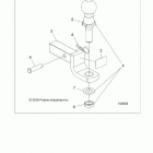A18SVS95CR/ER SCRAMBLER 1000 TRACTOR Chassis, hitch - a18svs95cr  /  er
