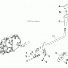 A19YAK11B7/B6/N7/N6 OUTLAW 110 Drive train, transmission shift lever - a19yak11b7...