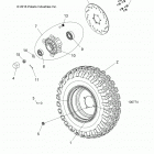 A18HAA15N7 ACE 150 MD Wheels, front tire and brake disc - a18haa15n7 (10...