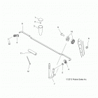 A18SDA57B7/L7/E57B5 SPORTSMAN TOURING 570 EFI/EPS Drive train, gear selector - a18sda57b7  /  l7  / ...