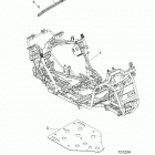 A18DAA57F5 ACE 570 EFI EURO Chassis, main frame and skid plate - a18daa57f5 (1...