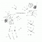 A18SWS57C1/C2/E2 SPORTSMAN 570 X2 EPS TRACTOR Brakes, rear brake lines - a18sws57c1  /  c2  /  e...