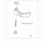 A18SES57C1/C2/C5/C7/E1/E5/E7/T57C1/C7/E1/E7 SPORTSMAN 570 EPS TRACTOR Controls, throttle assembly, throttle lever kit - ...