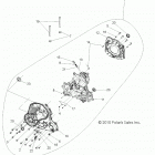 A18SVA85B5 SCRAMBLER 850 Drive train, main gearcase - a18sva85b5 (49atvgear...